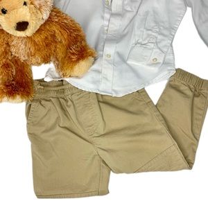 Toddler Moto Jogger Khaki Pants. Like New!